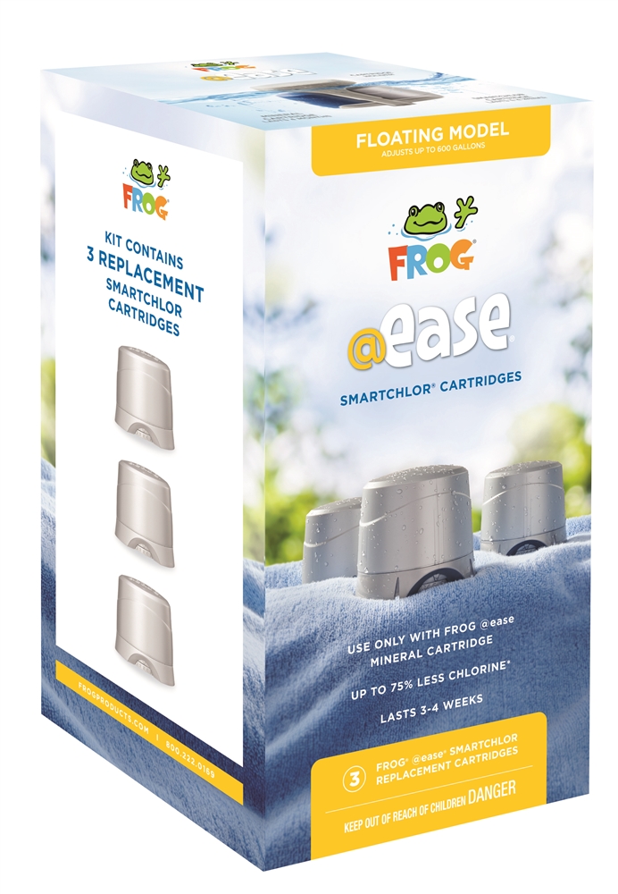 Frog @Ease Replacement SmartChlor Cartridges 3 Pk & Hot Tub Water Balance offers Guide