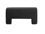 9" Jetted Square Pillow - Black