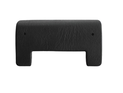 9" Jetted Square Pillow - Black