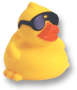 Cool Duck Toy - Rubber Duck