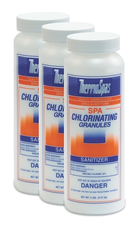 (3 Pack) Chlorinating Granules 2Lb